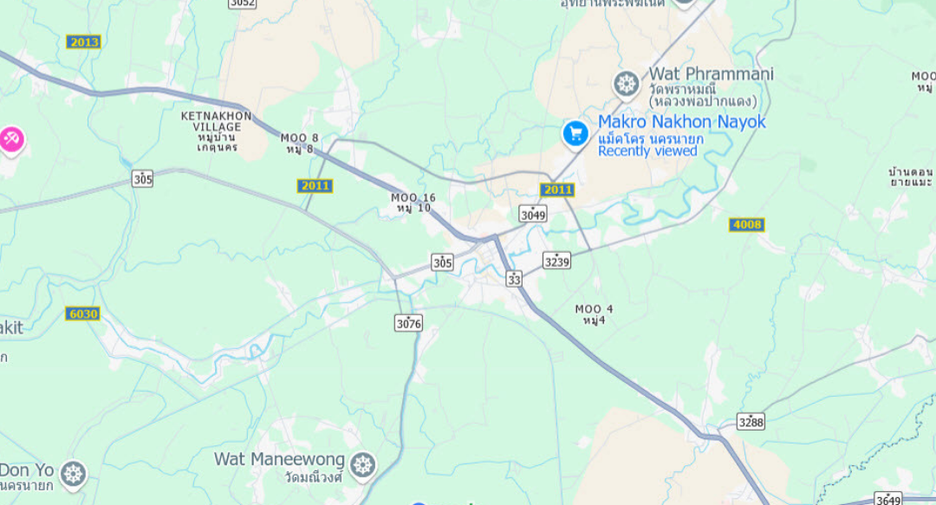 Grundstück zum Kauf in Mueang Nakhon Nayok, Nakhon Nayok