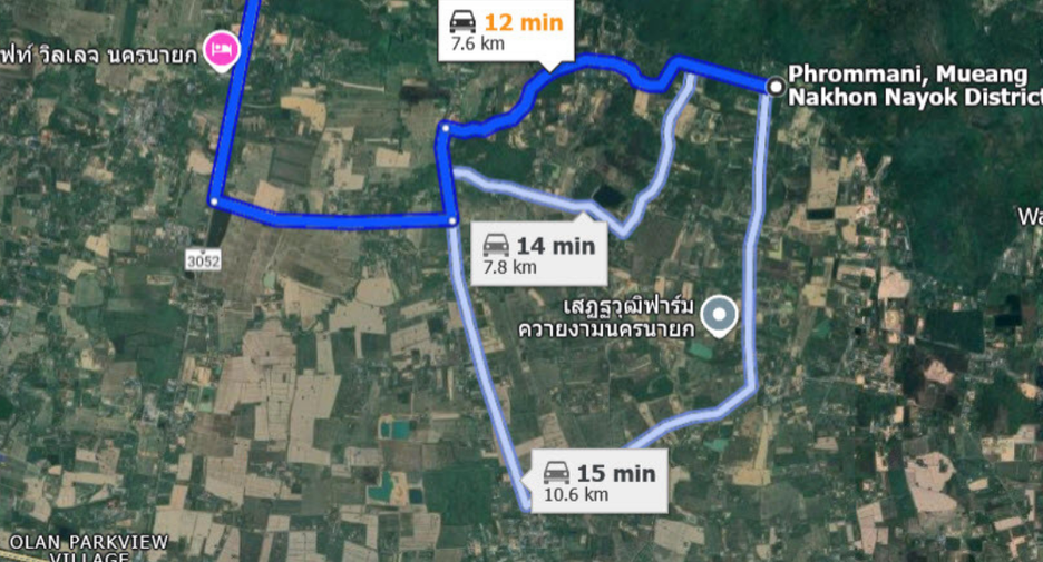 Grundstück zum Kauf in Mueang Nakhon Nayok, Nakhon Nayok