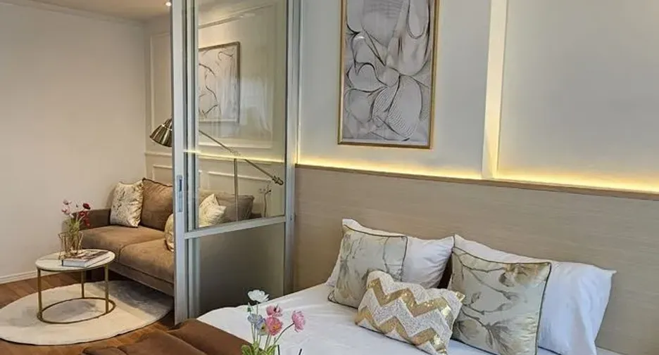 For sale studio condo in Huai Khwang, Bangkok