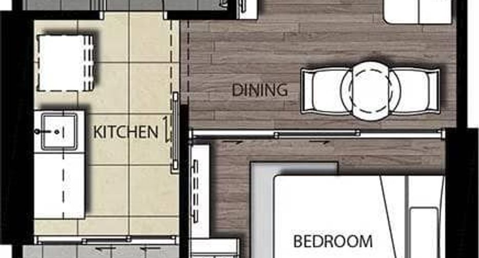 Condo en venta de 1 habitaciones en Bang Sue, Bangkok