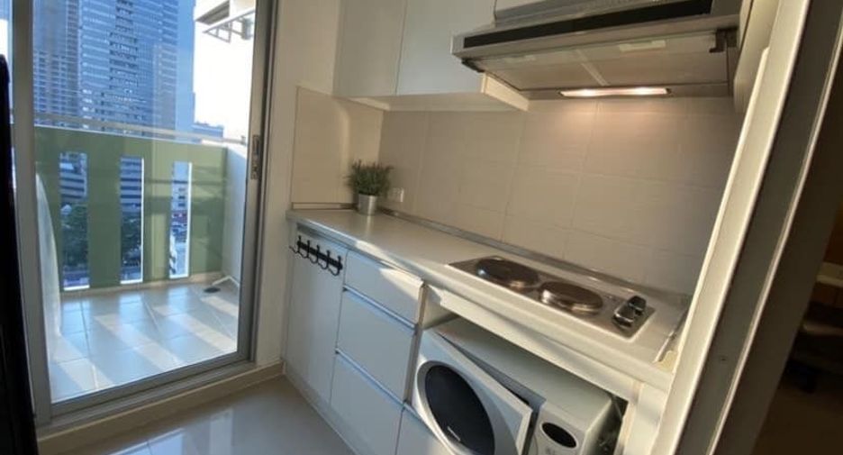 For sale and for rent 1 bed condo in Huai Khwang, Bangkok