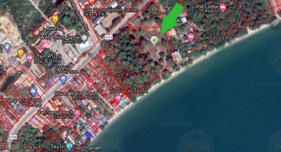 For sale land in Klaeng, Rayong