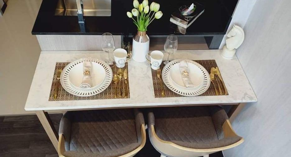 For sale and for rent 1 bed condo in Huai Khwang, Bangkok