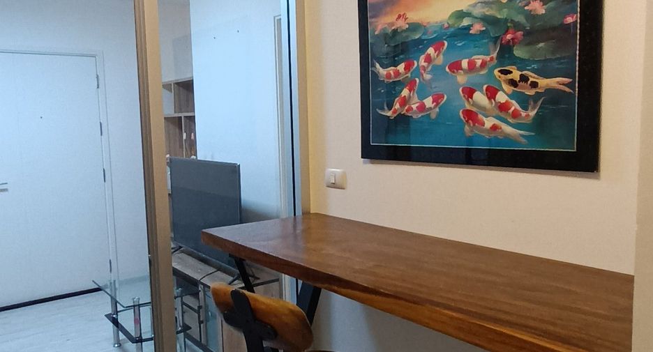 For rent studio condo in Mueang Nonthaburi, Nonthaburi