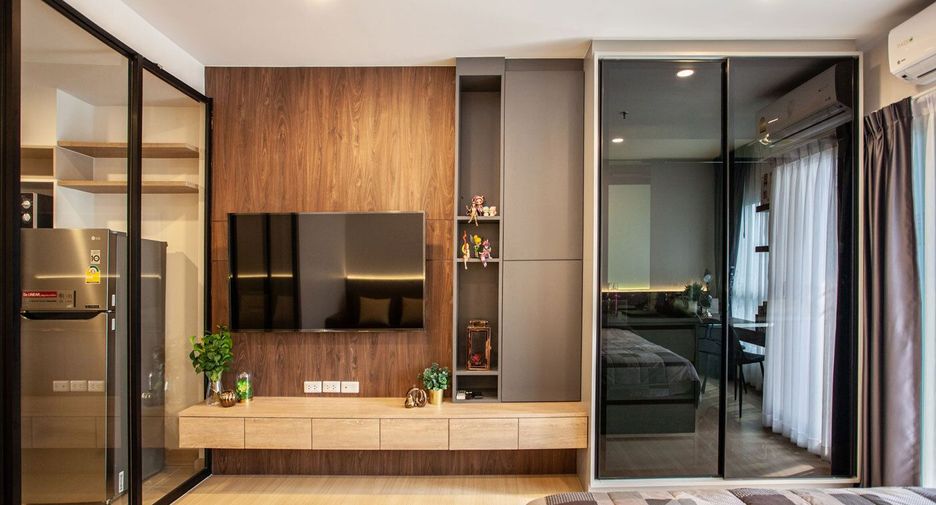 For sale and for rent 1 bed condo in Huai Khwang, Bangkok