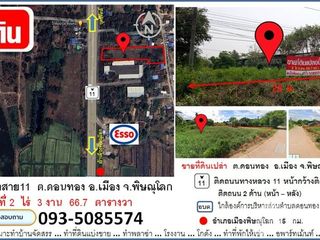 For sale land in Mueang Phitsanulok, Phitsanulok
