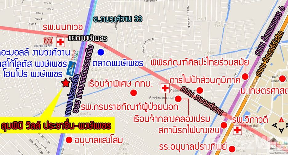 出售 公寓 公寓 在 Mueang Nonthaburi, Nonthaburi