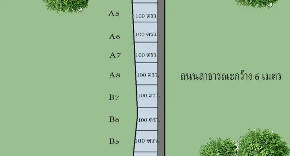 For sale land in Warin Chamrap, Ubon Ratchathani
