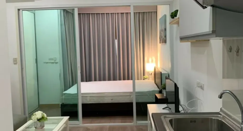For rent studio condo in Pak Kret, Nonthaburi