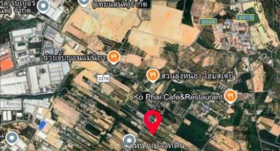 À vendre terrain à Nikhom Phatthana, Rayong