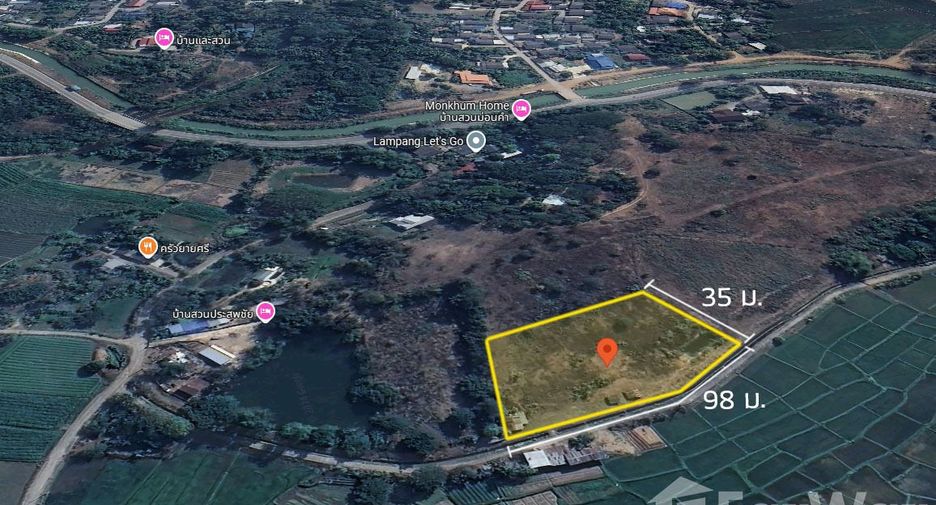 For sale land in Mueang Lampang, Lampang