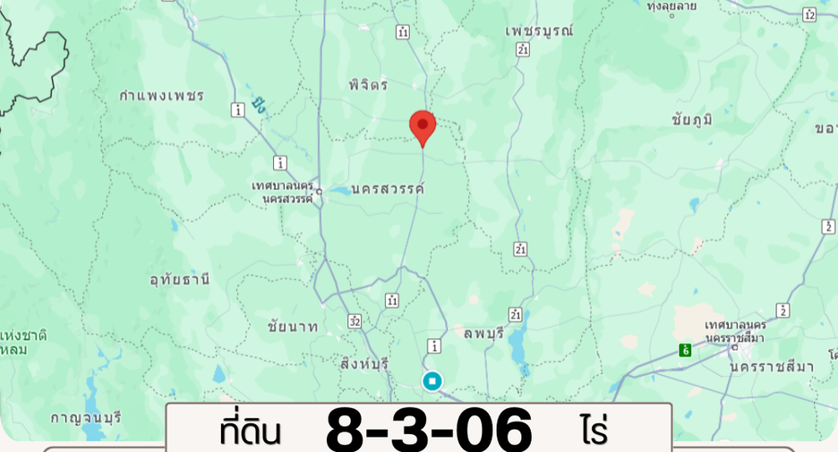 For sale land in Nong Bua, Nakhon Sawan