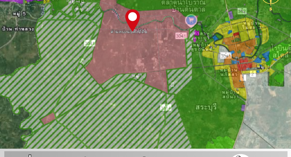 For sale land in Sao Hai, Saraburi
