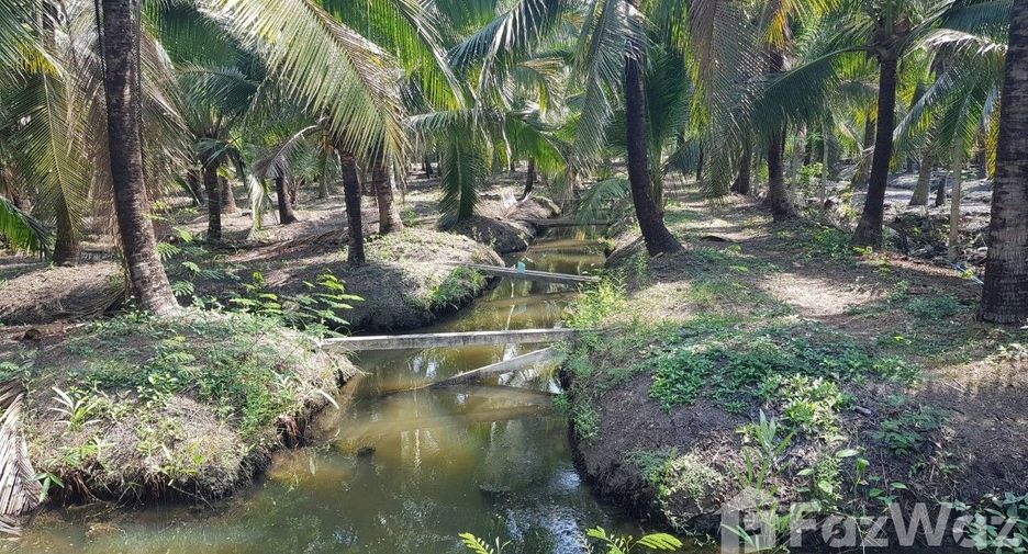 À vendre terrain à Bang Khonthi, Samut Songkhram