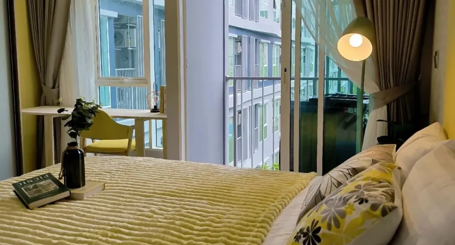 For rent studio condo in Khlong Luang, Pathum Thani