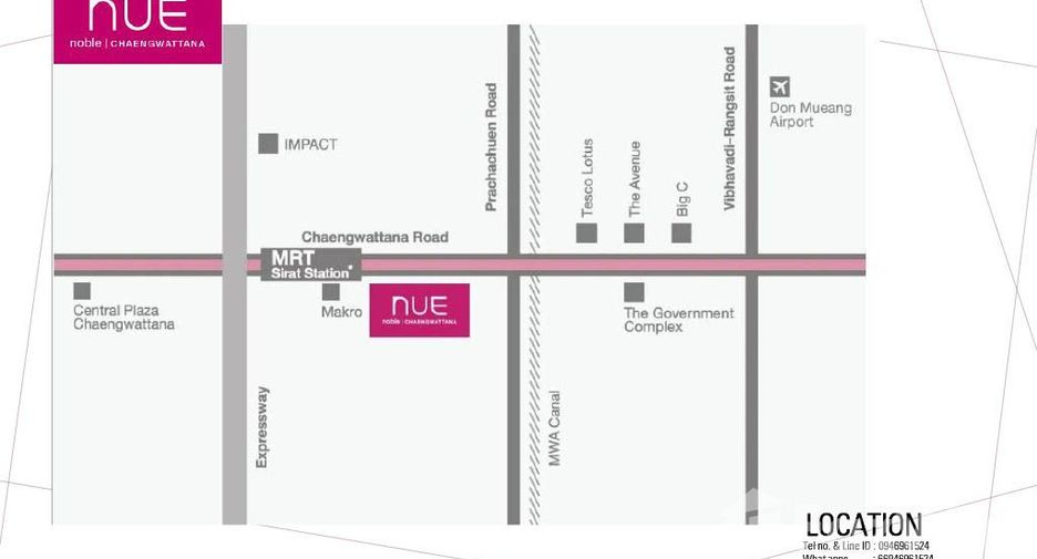 For sale 1 bed condo in Pak Kret, Nonthaburi