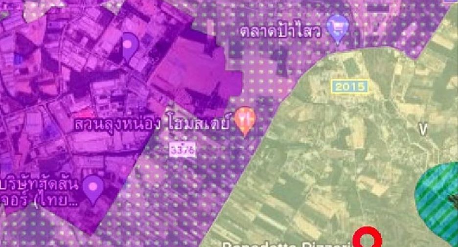 For sale land in Nikhom Phatthana, Rayong