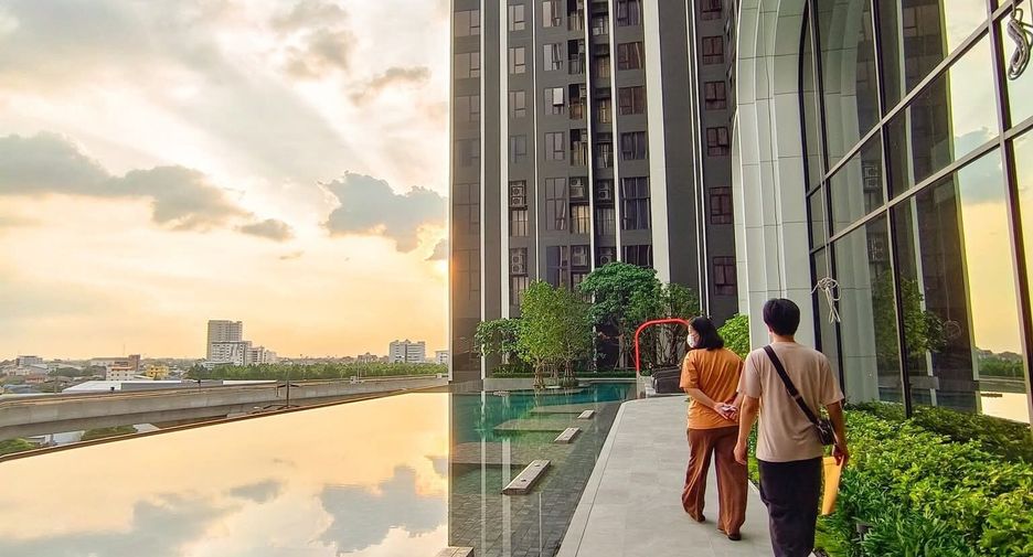 Wohnung zur Miete mit 1 Zimmer in Mueang Nonthaburi, Nonthaburi