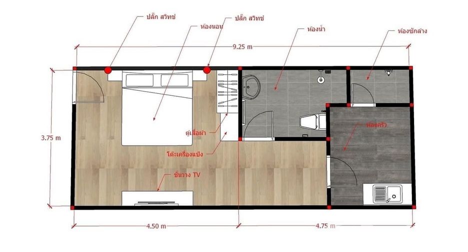 For sale 28 ベッドルーム apartment in Pak Kret, Nonthaburi