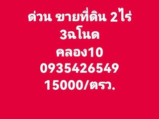 Terreno en venta en Nong Suea, Pathum Thani