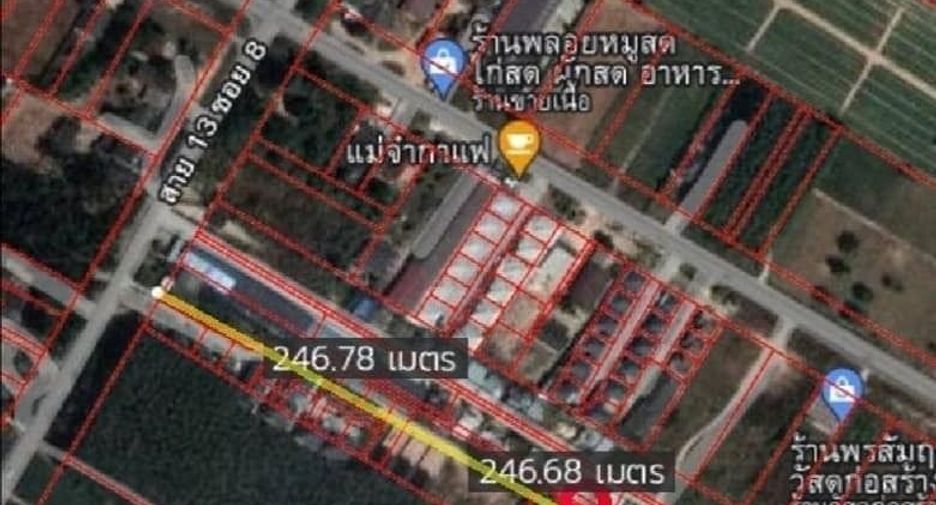 For sale land in Nikhom Phatthana, Rayong
