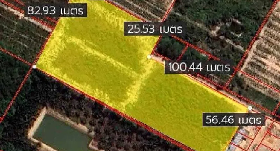 For sale land in Nikhom Phatthana, Rayong
