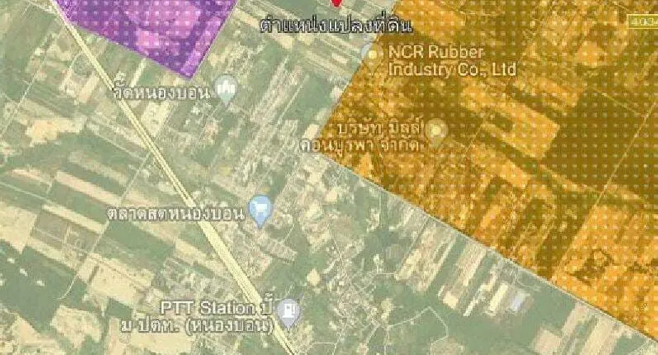 For sale land in Nikhom Phatthana, Rayong