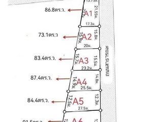 Terreno en venta en Phanat Nikhom, Chonburi