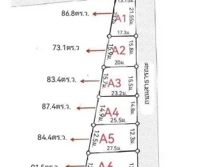 For sale land in Phanat Nikhom, Chonburi