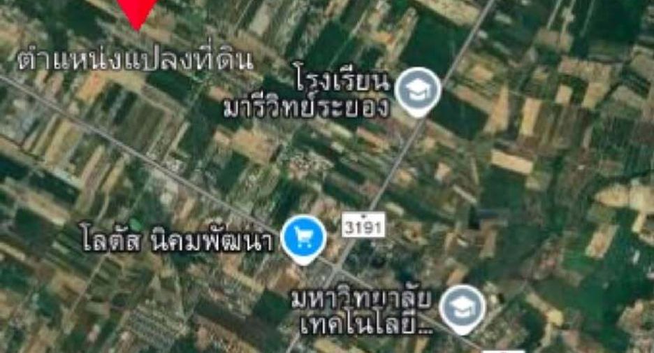For sale land in Nikhom Phatthana, Rayong