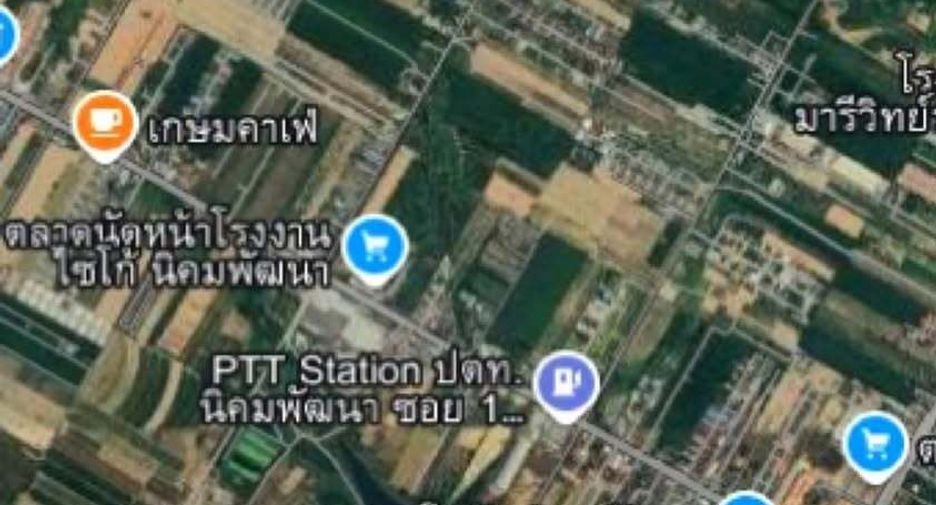 For sale land in Nikhom Phatthana, Rayong
