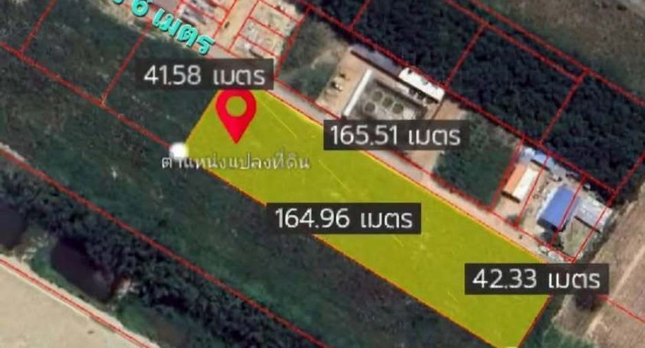 For sale land in Nikhom Phatthana, Rayong