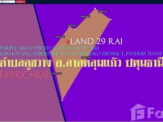 For sale land in Lat Lum Kaeo, Pathum Thani