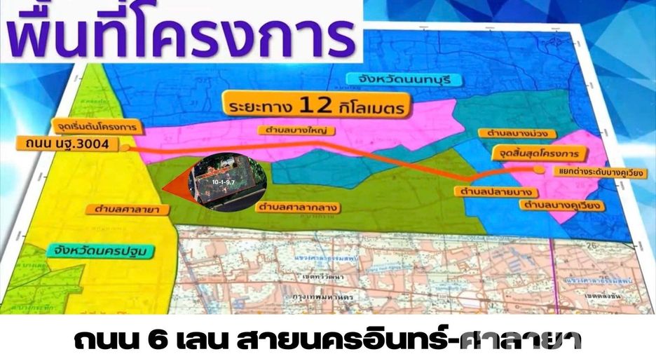 For sale land in Bang Yai, Nonthaburi