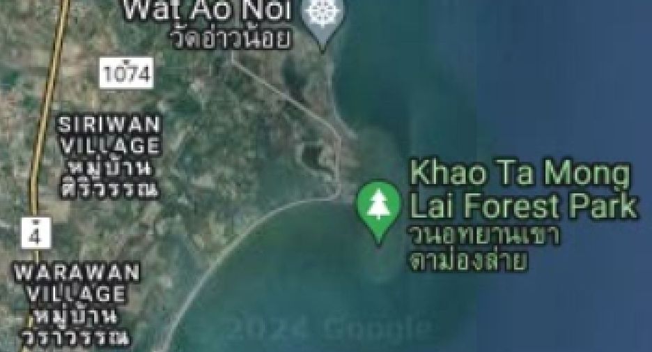 For sale land in Mueang Prachuap Khiri Khan, Prachuap Khiri Khan