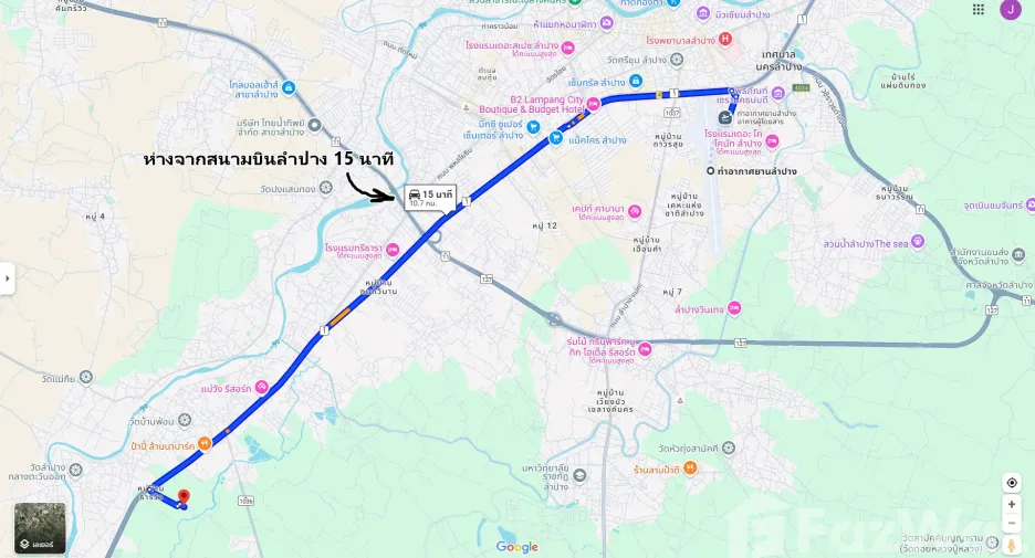 Terreno en venta en Mueang Lampang, Lampang