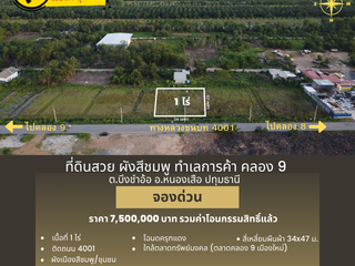 Terreno en venta en Nong Suea, Pathum Thani