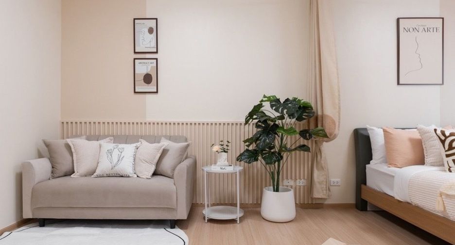 For sale studio condo in Mueang Nonthaburi, Nonthaburi