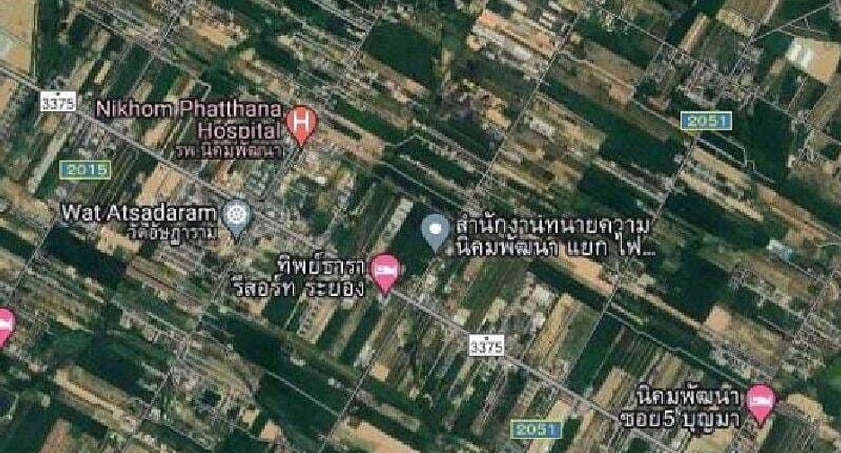 For sale land in Nikhom Phatthana, Rayong