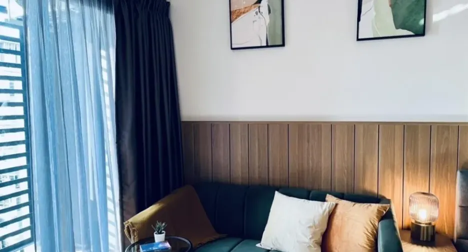 For rent 1 bed condo in Huai Khwang, Bangkok