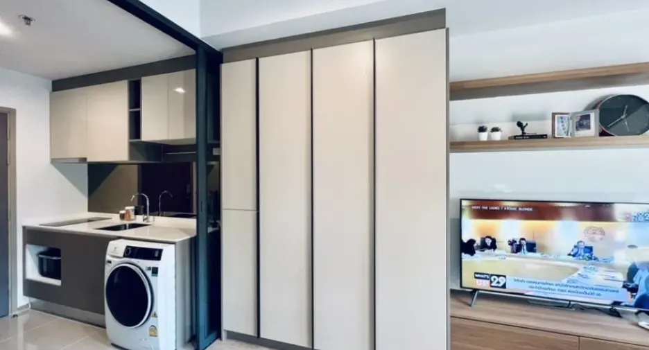 For rent 1 bed condo in Huai Khwang, Bangkok
