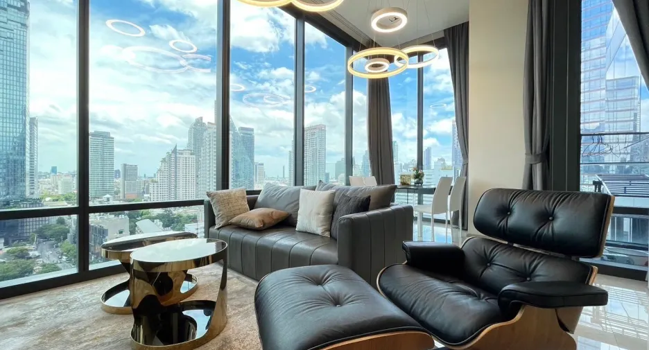 Wohnung zur Miete mit 2 Zimmer in Bang Rak, Bangkok