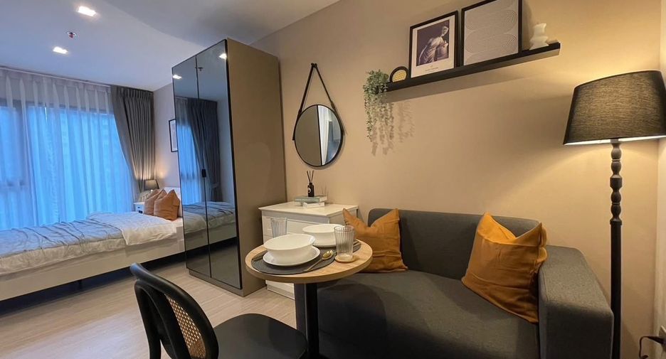For rent studio condo in Huai Khwang, Bangkok