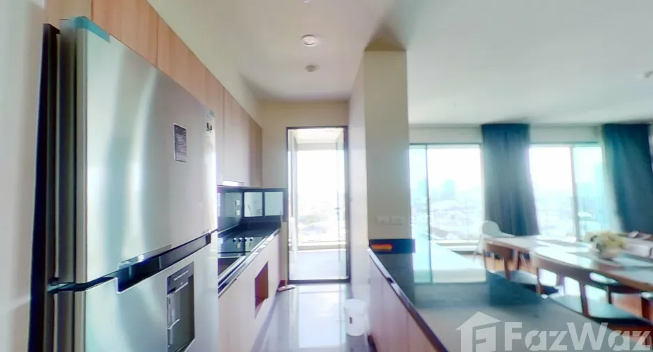 For rent 2 bedrooms condo in Yan Nawa, Bangkok