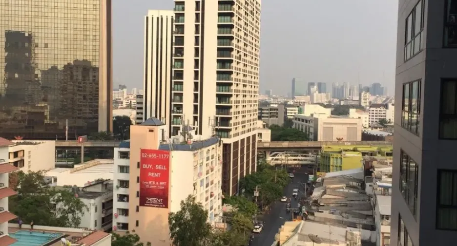 For rent 1 bed condo in Phaya Thai, Bangkok