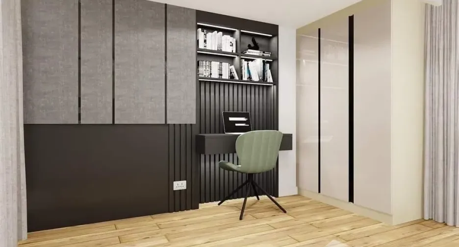 Condo en alquiler de 2 habitaciones en Huai Khwang, Bangkok
