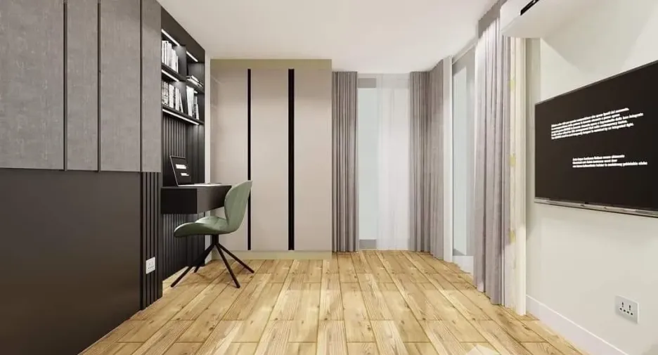 Condo en alquiler de 2 habitaciones en Huai Khwang, Bangkok