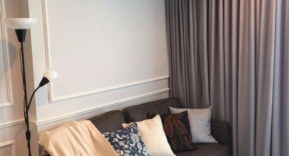 Condo en alquiler de 2 habitaciones en Huai Khwang, Bangkok