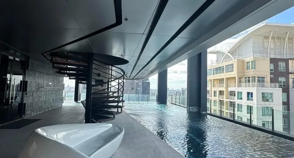 For rent studio condo in Ratchathewi, Bangkok