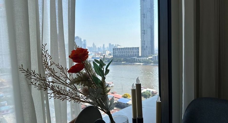 Wohnung zur Miete mit 1 Zimmer in Khlong San, Bangkok